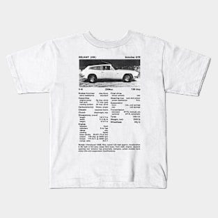 RELIANT SCIMITAR - technical data Kids T-Shirt